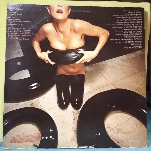 The Tubes - The Tubes 1975 Vinyl Record Y Pressing - Picture 2 of 4
